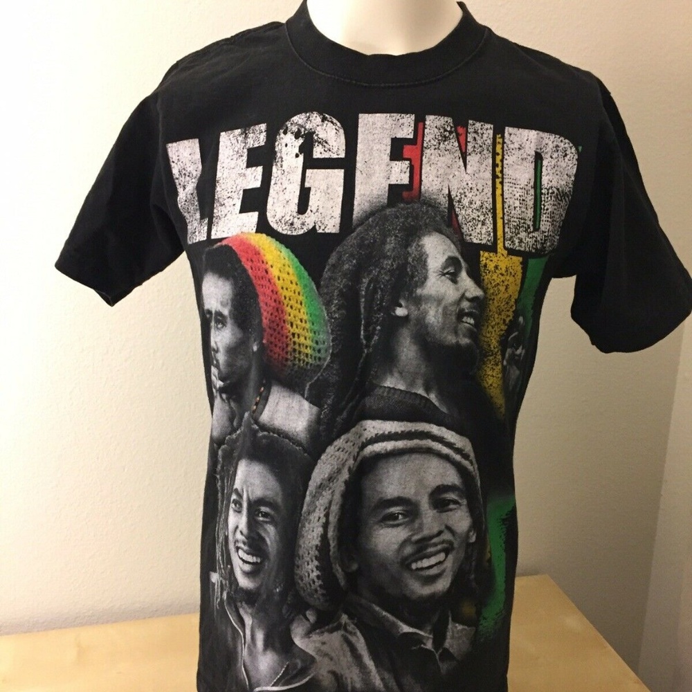 Bob Marley Legend T Shirt Men's Medium